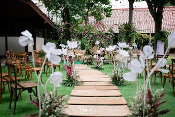 Package Wedding C for 150 Pax at Casakhasa Garden Bistro